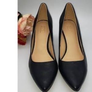 Black Suede Womens Heels